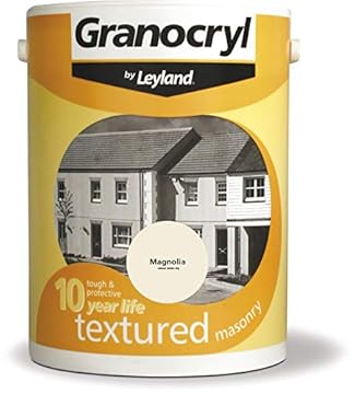Leyland Granocryl Textured Masonry, Magnolia, 5L