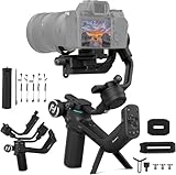 ScoRp C Estabilizador de câmera [oficial], estabilizador de gimbal portátil de 3 eixos, compatível com câmera DSLR mirrorless para Sony a7IV a7s, Canon R5 R6 M50, Panasonic
