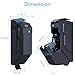 Gun Safe Biometric Quick Access Handgun Safes for Pistols Bedside Fingerprint Pistol safe Nightstand Smart Gun Safety Wall Mount Desk Keypad Key