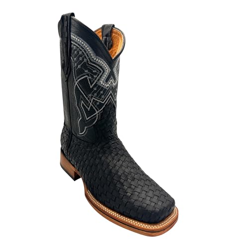 Men's Square Toe Cowboy Western Rodeo Petatillo Boot