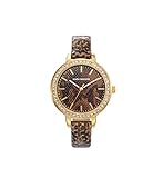 Wasserdichtigkeit: 3bar Mark Maddox Damen Analog Quarz Uhr mit Leder Armband MC6009-97