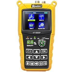 Szbox VF6800P Satelliten-Finder Messgerät