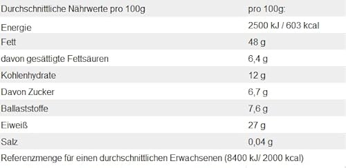 GO ON - Erdnussbutter Smooth, 6x500g, Ohne Zucker und Palmöl Glatt, Natural Peanut Butter, Nussmus Ohne Zucker, Nussbutter, 100% Erdnüsse, Keine Salzzusatz