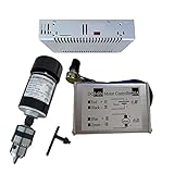 Kit de moteur de broche CNC, Moteur de broche refroidi à air de 0,2 kW à air comprimé CNC 200W Moteur de broche/pince for Cnc Machine DIY CNC 24VDC 10000RPM pour gravure DIY, gravure CNC, perçage CN