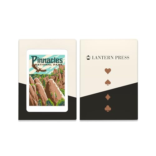Lantern Press Pinnacles National Park, Baraja de 52 cartas miniatura 4