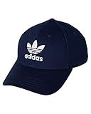 Vorgeformter Schirm adidas Unisex Trefoil Baseball Kappe, Collegiate Navy/White, OSFW