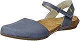 Kautschuk und Kork recycelt El Naturalista S.A N412 Pleasant Wakataua, Damen Closed-toe Sandalen, Blau (Vaquero), 40 EU