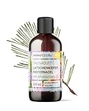 wesentlich. Saunaaufguss Latschenkiefer-Kiefernadel | intensiver Saunaduft mit 100% naturreinen, ätherischen Ölen | 100ml Braunglasflasche