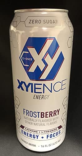 Xyience Energy Drink Frostberry Blast, 16 Ounce (24 Pack)