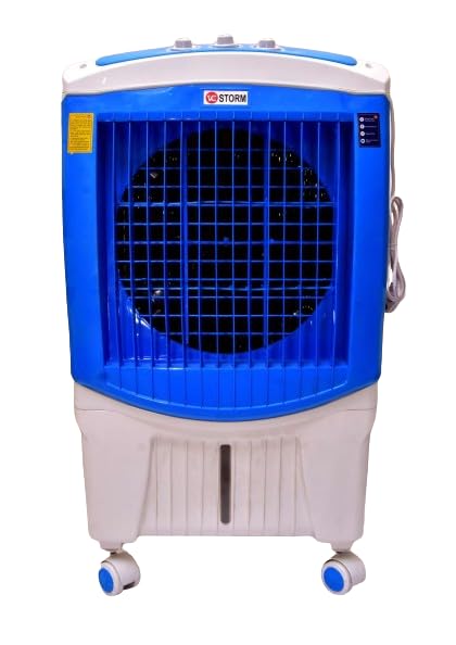 VC Air Cooler Works On Inverter 70 LTR High Speed Motor 3 Variations Aluminium Winding 1394 RPM fan Blade 16