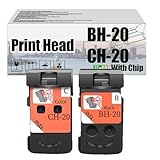 AWDAXC BH-20 CH-20 BH20 CH20 Print Head Printhead, Compatible for Canon G7020 G6020 G5020 G1220 G1230 G2260 G2270 G3260 G3262 G3270 G4270 Printers —— High Print Volume with Chip Combo Pack