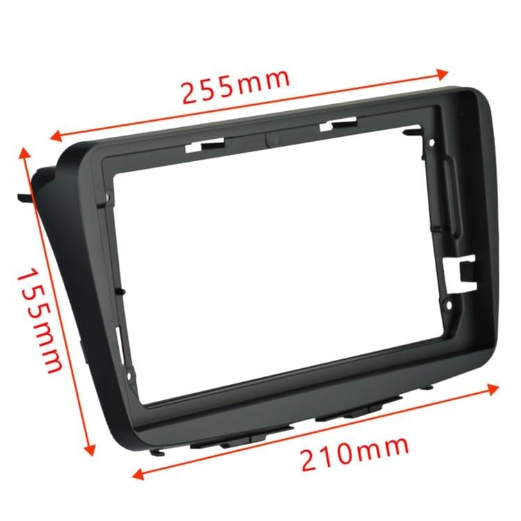 Image of Audio Wheels Car Android Frame ABS300 Plastic Material 9 inch with Wiring Suitable for Base Model for Maruti Baleno 2010-2018