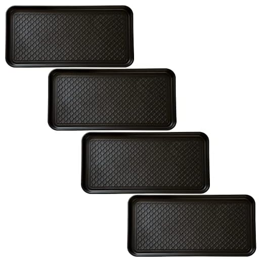 A flower backpack All Weather Boot Tray Set by Stalwart