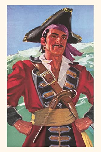 Vintage Journal Sneering Pirate (Pocket Sized - Found Image Press Journals)