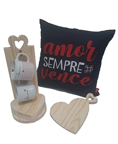 Cesta Kit Presente Melhor Namorado Namorada do Mundo (Vermelho)