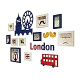 bilderrahmen collage holz glas ERLEBEN SIE IHREN DEKOR-LOOK: Wir haben entworfen Dieses Holzbilderrahmen-Set kann als Set oder einzeln verwendet werden