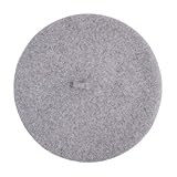 Gorro de lana para mujer, gorras francesas, gorras de boina para mujer, gorra de veterano, marrón, M