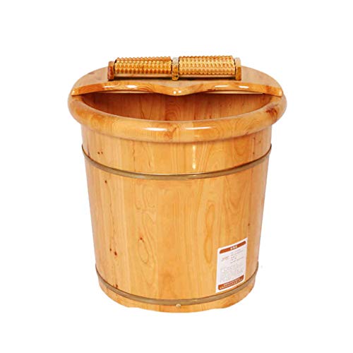 Baño de pies de madera sólida para pedicura