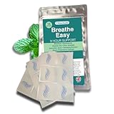 Natural Breathe Easy Patches, Drug-Free Relief for Nasal Congestion and Coughs, Long-Lasting Menthol & Eucalyptus, Vegan, Waterproof, Hypoallergenic, Made in UK, 15 Days’ Supply - Image 1