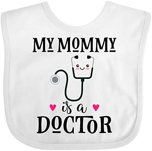 inktastic Mommy Is a Doctor Baby Gift Baby Bib