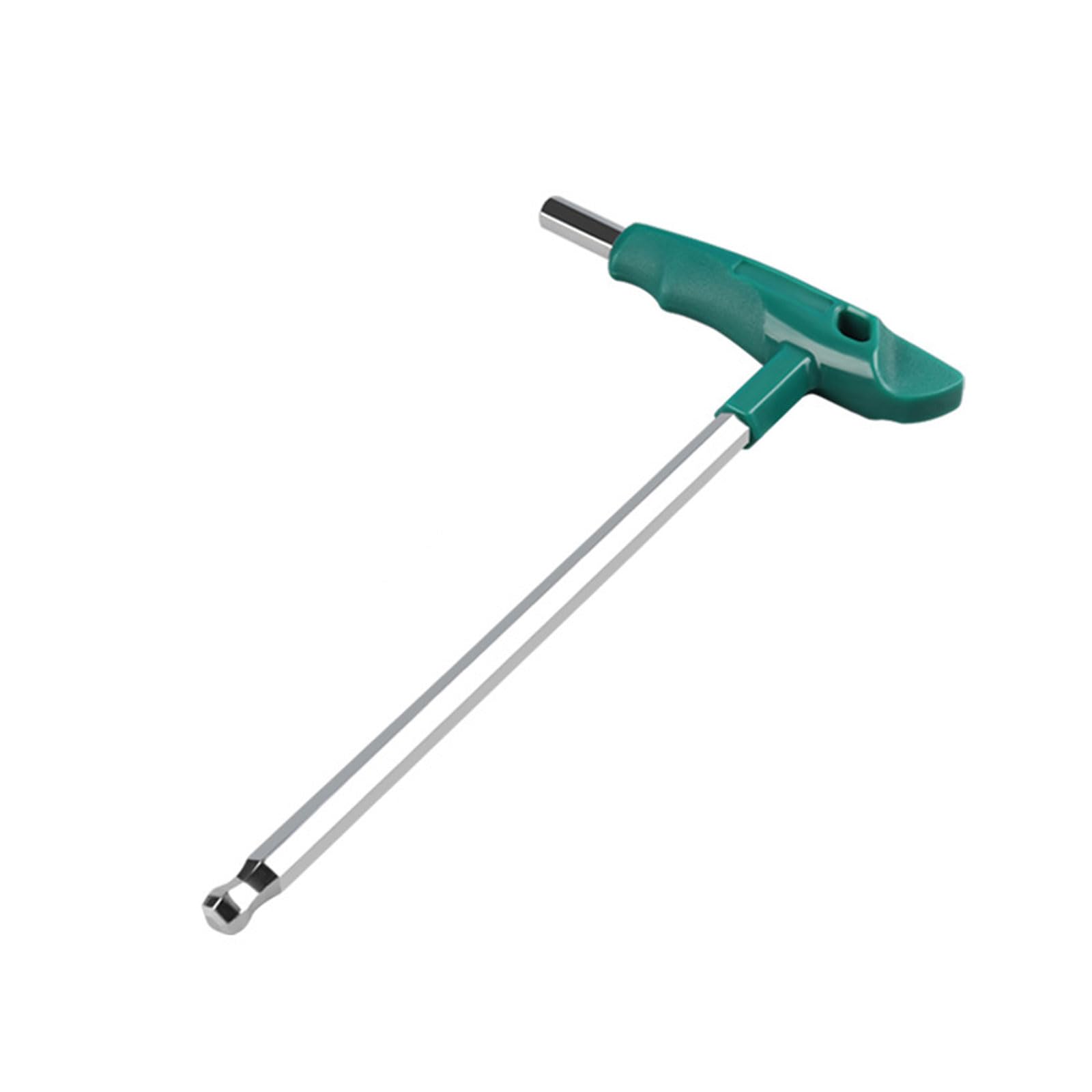 Kaccde Sturdy T Handle Hexagonal Wrench With Rustproof Coating Accuracy Machined Tool For Professional Technicians Metal