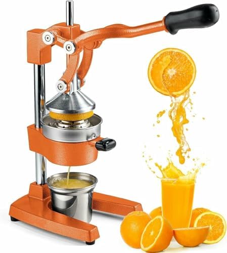 Hand Press Juicer Machine - Manual Citrus Juicer for Oranges and Lemons, Commercial Squeezer,Professional Kitchen Tool