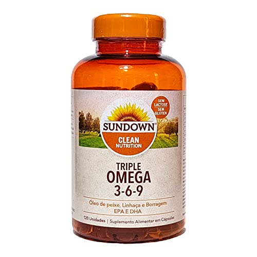 Triple Ômega 3-6-9 Sundown 120 cápsulas