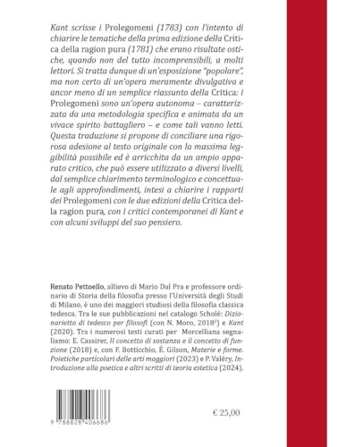 Prolegomeni Ad Ogni Futura Metafisica Che Possa Presentarsi Come Scienza. Nuova Ediz. - 2