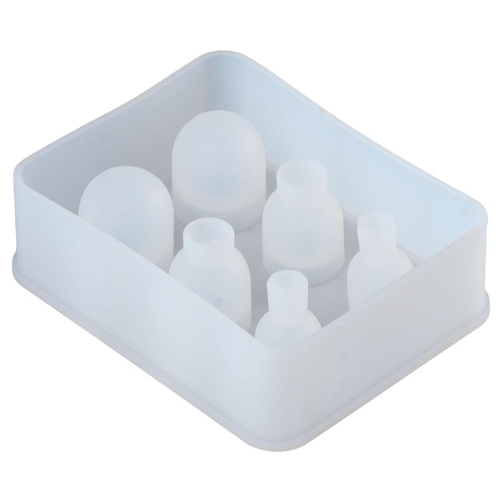 Silicone Resin Egg Ball Molds For DIY Jewelry Making - Create Spheroid Necklaces & Keychains