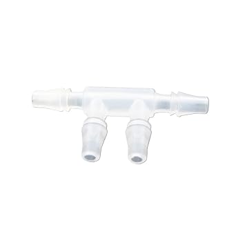 1pcs Side Four-Way Joint Plastic Pagoda Joint Side Four-Way Rubber Hose Joint one Type Multi-Way 2.4/3.9/4.8/5.6/6.4/7.9mmFour 3.9mm