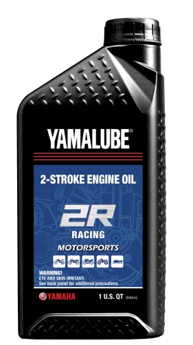 Yamaha Yamalube Racing 2R 2 Stroke Engine Oil- 1 Quart, #LUB-2STRK-R1-12