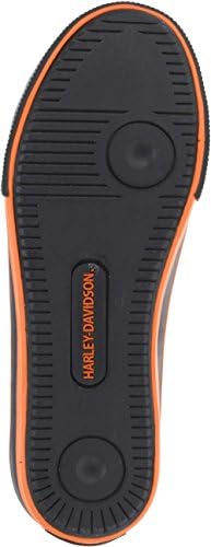 HARLEY-DAVIDSON FOOTWEAR Women's Zia, Black/Orange, 7.5 M US | Image 3