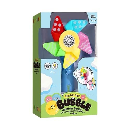 Bubble Machine - Electric Flower Outdoor Games,light Up Automatic Bubble Blower Toys | Adjustable Activities Standing Toys For P