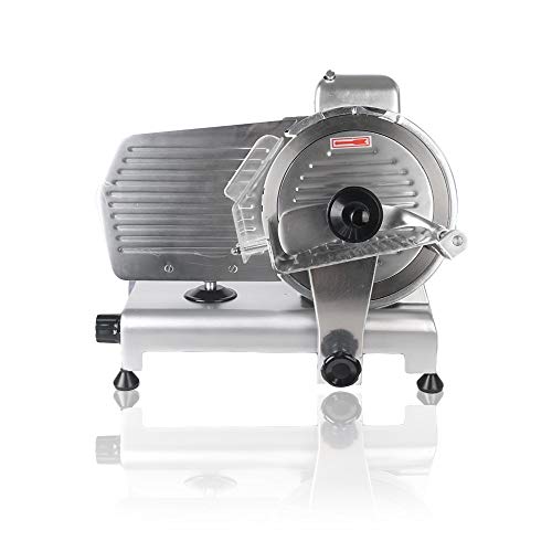 DYB Kommerzieller halbautomatischer Fleischschneider aus rostfreiem Stahl Elektrischer Fleischschneider Aufschneidbares… – Bild 3