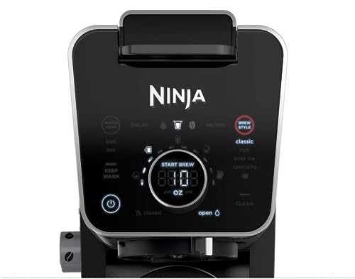 Ninja-CFP301-DualBrew-Pro-Specialty-12-Cup-Drip-Maker-with-Glass-Carafe-Single-Serve-for-Coffee-Pods-or-Grounds-with-4-Brew-Styles-Frother-Separate-Hot-Water-System-Black Ninja CFP301 DualBrew Pro Specialty 12 Cup Drip Maker with Glass Carafe Single Serve for Coffee Pods or Grounds with 4 Brew Styles Frother Separate Hot Water System Black