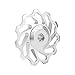 Alomejor 2pcs Ceramic Pulley Rear Derailleur Guide Roller Part, 11T Silver, CNC Aluminum Alloy, for Mountain Road