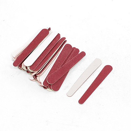Preisvergleich Produktbild Wuudi 50 Stück Einweg-Nagelfeile, Rot, Professional Care