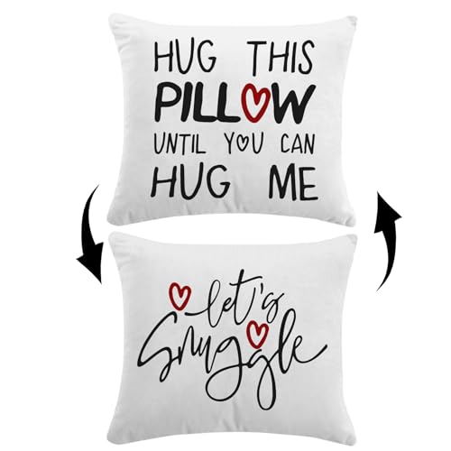 Let's Snuggle Reversible Pillow Cover