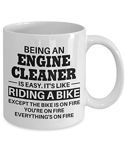 Engine Cleaner Gift, Engine Cleaner Mug, New Engine Cleaner, Best Engine Cleaner, Funny Engine Cleaner Gift, Engine Cleaner Gift idea 11 Oz White Mug