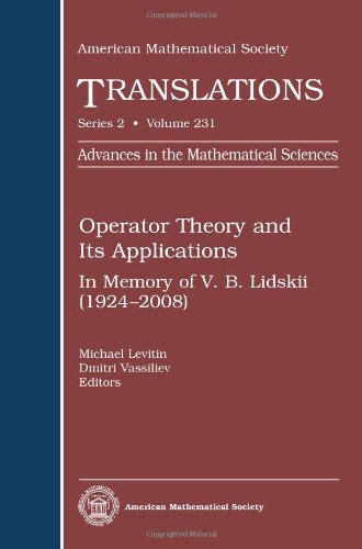 Operator Theory and Its Applications (American Mathematical Society Translations Series 2)