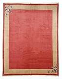 Flor: Wolle, Kette: Baumwolle Nain Trading China 350x273 Orientteppich Teppich Rot Handgeknüpft China