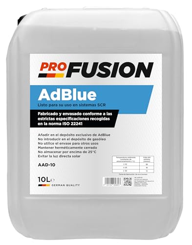 ProFusion Adblue con Cánula con Rosca - Solución Urea para SCR Tratamiento de Gases de Escape para A...