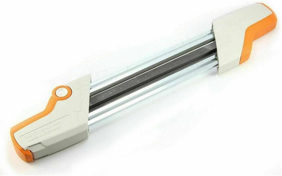 2 in 1 Easy Chainsaw File Chain Sharpener Kits 7/32 5.5mm 3/8" P 404"，Replacement for OEM