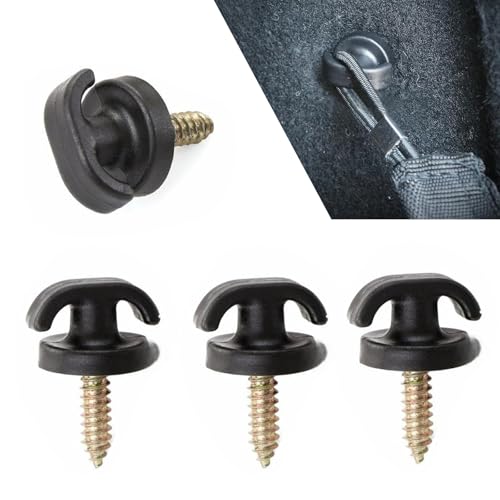 Dogary 4 PCS Car Cargo Net Hooks, Tie-Down Net Clips,