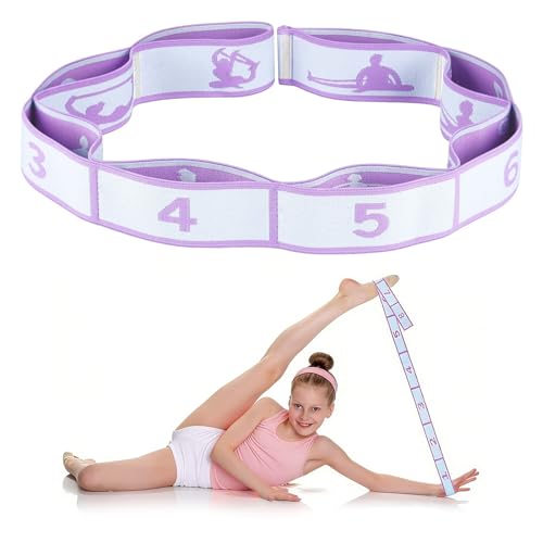 Resistance Bands, Multi-Loop Elastic Yoga Stretch Strap, Yog