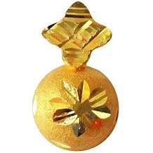 22K/18K Real Certified Fine Yellow Gold Divine Mangalsutra Pendant