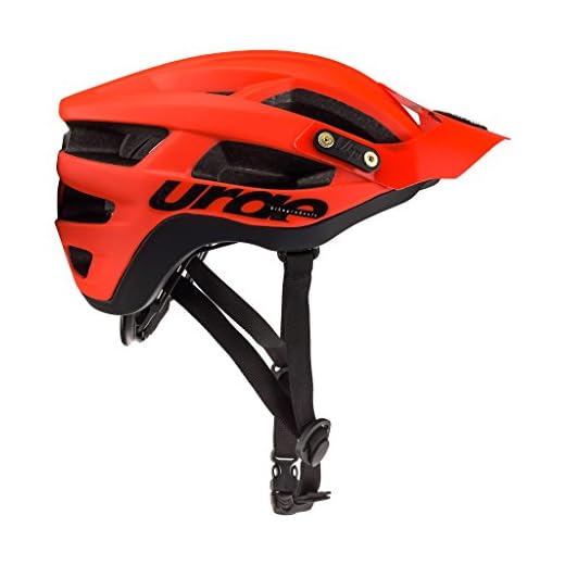 Urge ubp18813 m MTB hjälm unisex vuxna, röd, S/M