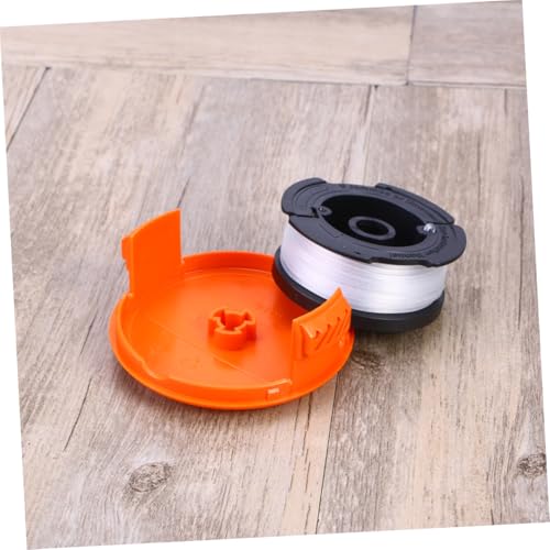 Bobina para cortabordes para evitar roturas de hilo con nylon resistente compatible con Decker 7