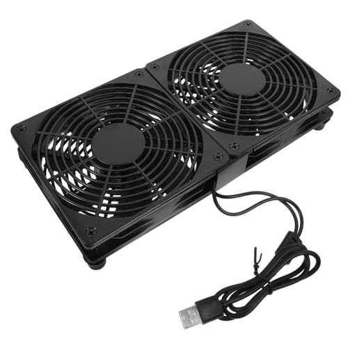 SHINEOFI Raffreddamento USB Doppia Silenziosa per Ottimalper Dissipazione Calore e Comfort Lavoro