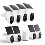 REOLINK Security Cameras Outdoor Wireless WiFi, 8XArgus 3 Pro+Solar Panel with Home Hub, 5MP Color Night Vision, 2.4G/5Ghz WiFi, Non-Stop Solar Powered, Human/Vehicle Detection